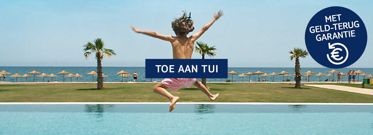 TOE AAN TUI: Boek nu je zomervakantie