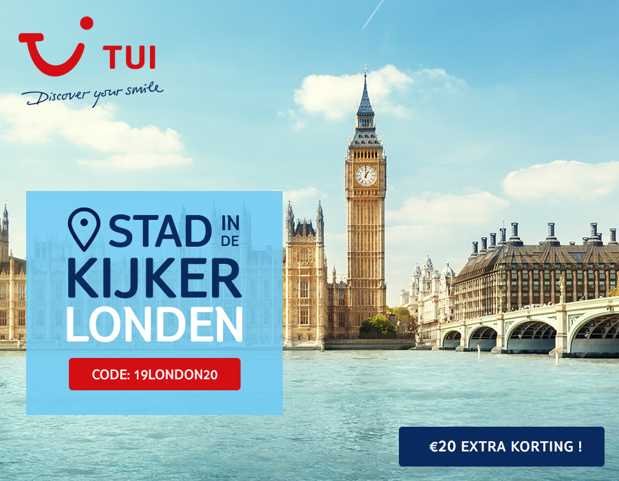 Citytrip Londen, nu met 20€ extra korting