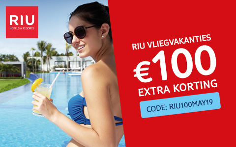 Profiteer nu van €100 korting op jouw RIU vakantie