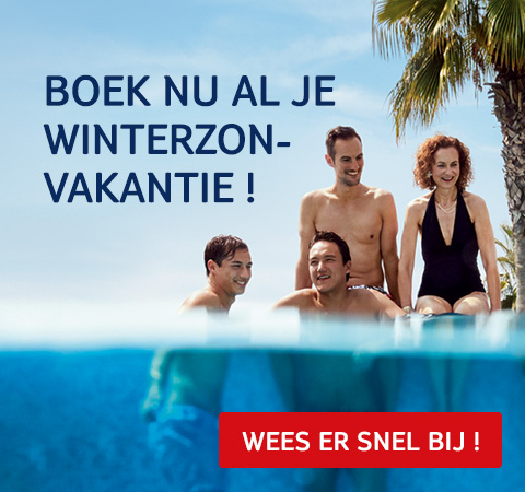 Boek nu al je winterzonvakantie. Wees er snel bij!