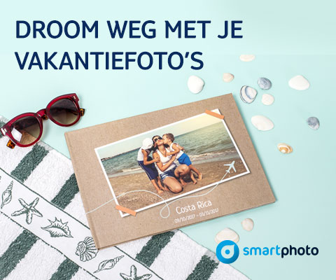 Dankzij TUI en smartphoto: 25% korting op alle fotoboeken