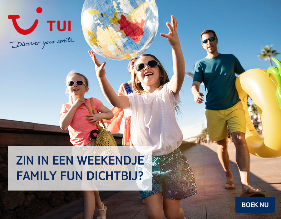 Zin in een weekendje family fun dichtbij?