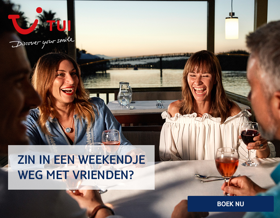 Wat dacht je van een weekendje weg met vrienden?