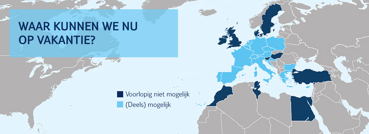 Waar kunnen we nu heen op vakantie?