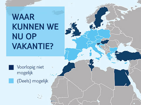 Waar kunnen we nu heen op vakantie?