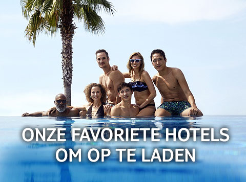 Onze favoriete hotels om op te laden